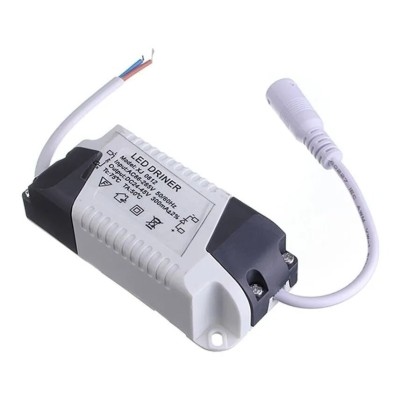 DRIVER  TRANSFORMADOR DE REPUESTO PARA PANEL LED DE 12W