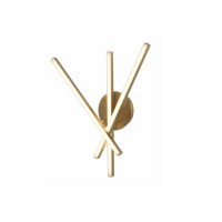 APLIQUE DECORATIVO ASTURIA BRANCH ORO 18W