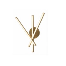 APLIQUE DECORATIVO ASTURIA BRANCH ORO 18W