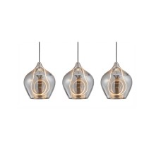 LÁMPARA COLGANTE DECORATIVA PEAR GOTIK NEGRO 30W