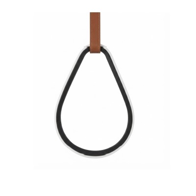 LÁMPARA COLGANTE DECORATIVA RODEO LOOP NEGRO 12W