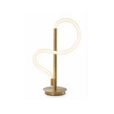 LÁMPARA DE MESA WAVE DESK ORO 11W