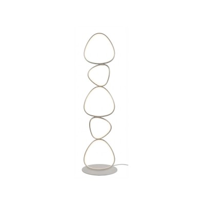 LÁMPARA DE PISO MENHIR TOWER BLANCO 48W