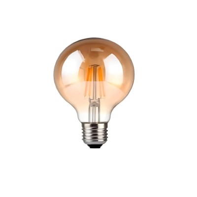 BOMBILLO LED VINTAGE G80 DE 10W CÁLIDA