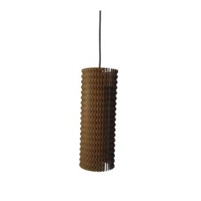 LAMPARA COLGANTE DE MADERA MODERNA VINTAGE HORN-S E27