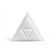 LÁMPARA APLIQUE PARED TECHO LED TRIANGULAR EXTERIOR INTERIOR