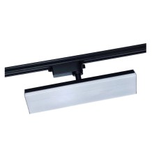 LÁMPARA LED LINEAL PARA RIEL 40W OPAL 28CM NEGRO