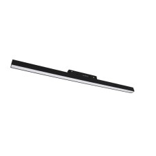LÁMPARA LED PARA RIEL MAGNÉTICO 48W LINEAL LISA 60CM NEGRO
