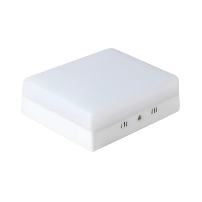 PANEL PLAFÓN LED SUPERFICIAL CUADRADO SIN BORDE 24W 6500K BLANCO