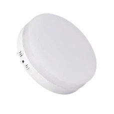 PANEL PLAFÓN LED SUPERFICIAL REDONDO SIN BORDE 48W 6500K BLANCO