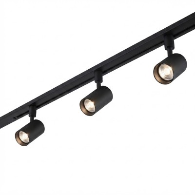 KIT DE ILUMINACIÓN RIEL 1 METRO AJUSTABLE CON 3 LÁMPARAS