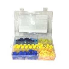 SET DE TERMINALES EMPALME RÁPIDO 80 PZAS ROBACABLES 22-12 AWG