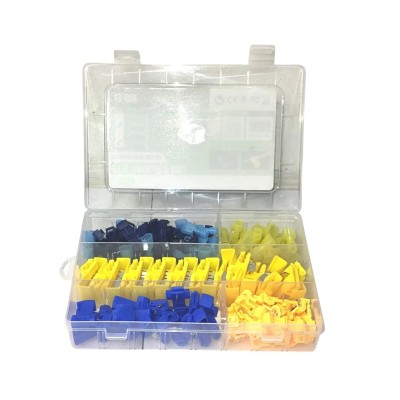 SET DE TERMINALES EMPALME RÁPIDO 80 PZAS ROBACABLES 22-12 AWG