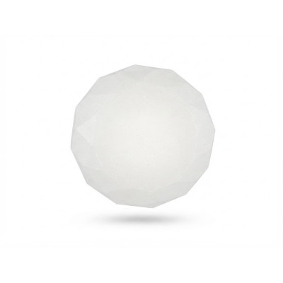 LÁMPARA  DE TECHO CRISTAL 28CM 24W