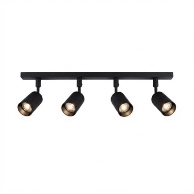 KIT DE ILUMINACIÓN RIEL 1.5 METROS AJUSTABLE CON 4 LÁMPARAS