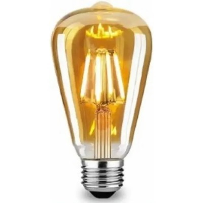BOMBILLO LED VINTAGE ST64 10W CÁLIDA
