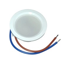 MINI SPOT LED EMPOTRABLE 6W REDONDO PLASTICO APERTURA 38MM BLANCO