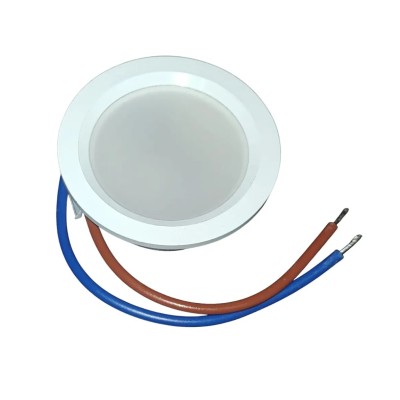 MINI SPOT LED EMPOTRABLE 6W REDONDO PLASTICO APERTURA 38MM BLANCO MINI SPOT LED EMPOTRABLE 6W REDONDO PLASTICO APERTURA 38MM BLANCO