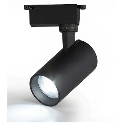 LÁMPARA LED DE RIEL 20W NEGRA
