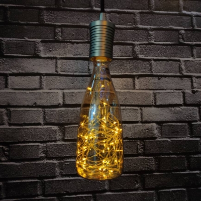 BOMBILLO VINTAGE BOTELLA CONSTELACIÓN