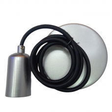 LUMINARIO COLGANTE BASIC.PLATA BRILLAN