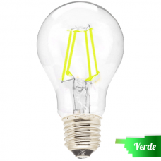 BOMBILLO DE FILAMENTO 4W COLOR VERDE ROSCA E27