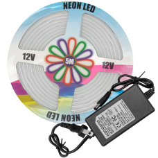 CINTA LED NEÓN 5MTS 12V BLANCO