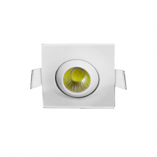 LAMPARA MINI  LED CUADRADO 3W